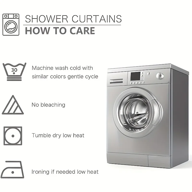 Juego de cortina de ducha con calavera de calabaza fantasma de Halloween, alfombras antideslizantes, tapa de inodoro y alfombra de baño, lavable, para truco o trato, 1/4 Uds. - imagen 4