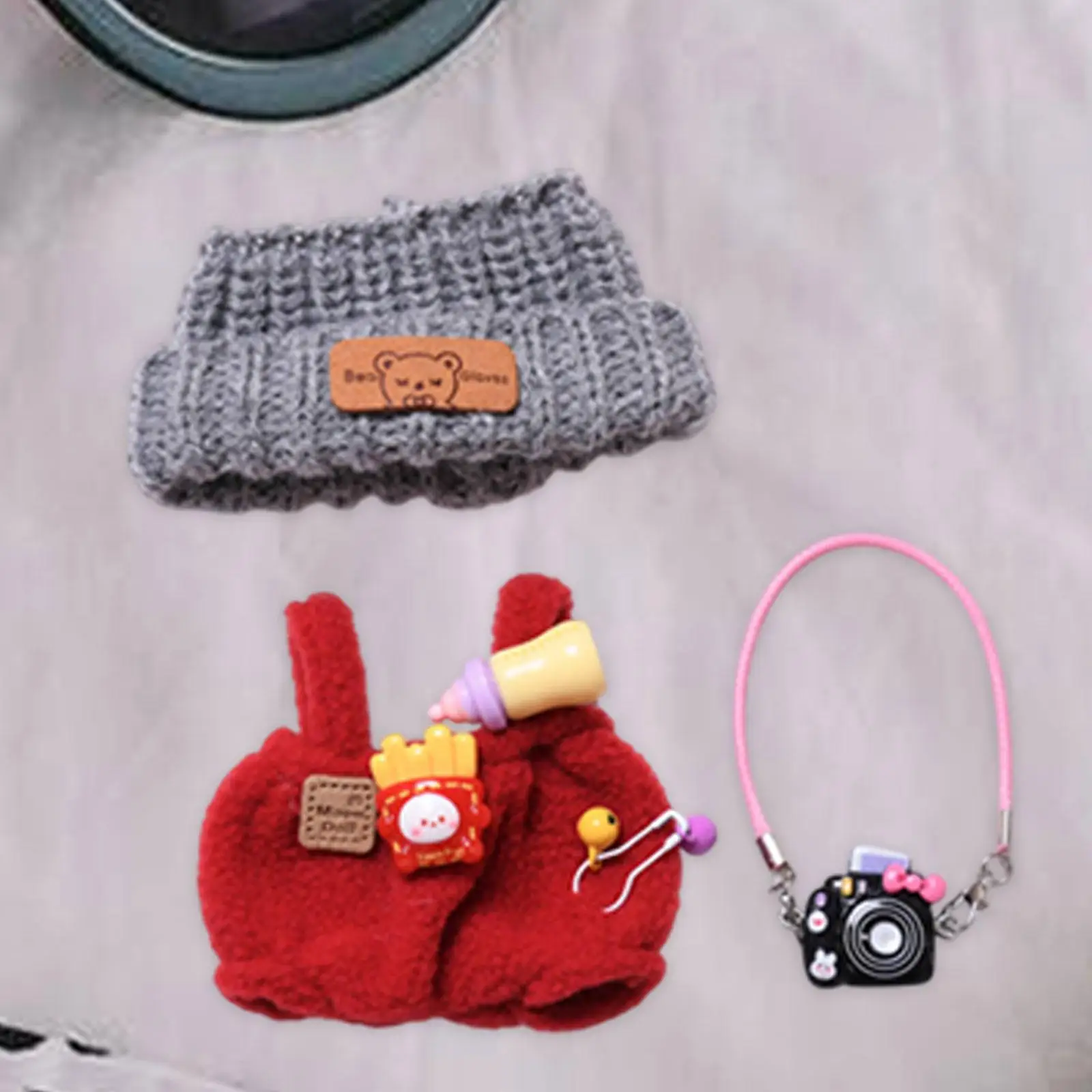 Plush Doll Clothes Birthday Gifts Coordination for Kids Cute DIY Accessories Decoration Imagination Doll Outifits for 17cm Doll