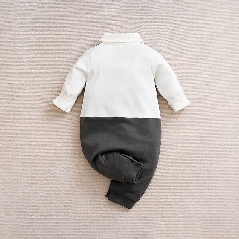 Pelerin de algodón con pajarita para bebé y niño primavera - imagen 2