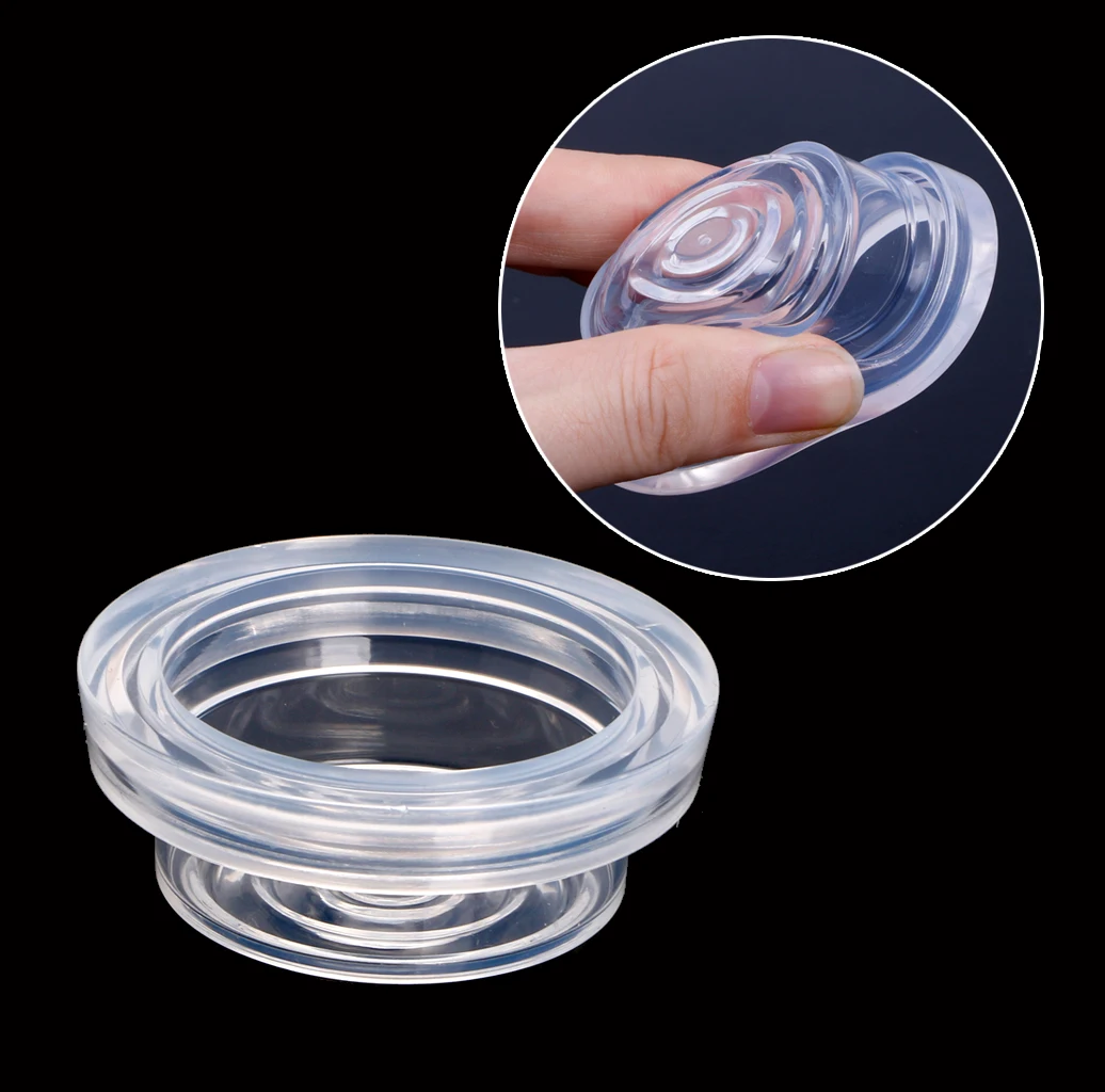 Piezas de repuesto de alimentación de silicona para bebé, accesorios de diafragma para extractor de leche, ventosa, cuenco de silicona con diafragma de succión
