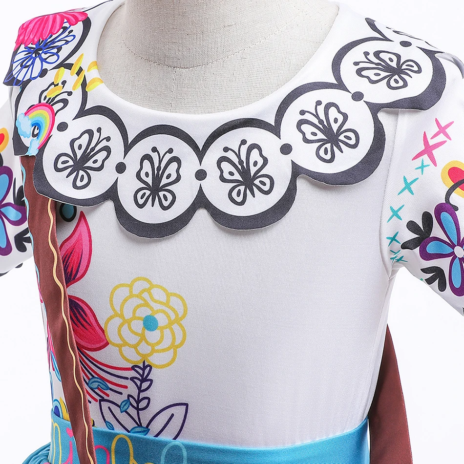 Disfraz Mirabel Encanto para niñas 3-12 años - Vestido impreso - imagen 2