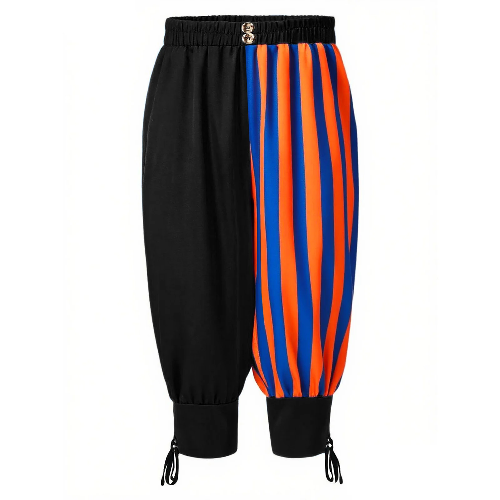 Pantalón pirata de rayas para niño estilo medieval cómodo - imagen 3
