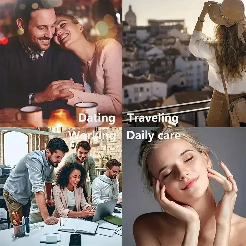 Mini contenedor de líquidos atomizador de Perfume portátil de aluminio de 5ml para cosméticos, botella rellenable vacía de alcohol en aerosol - imagen 2