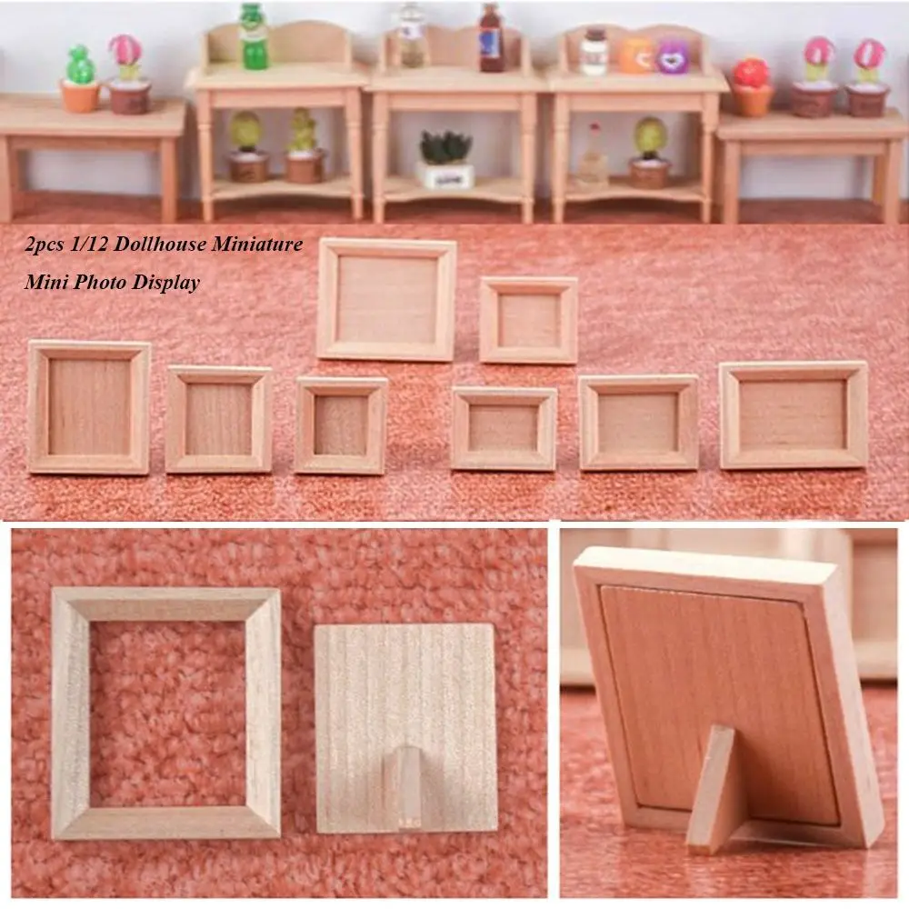 Casa de muñecas de miniatura con muebles de madera DIY - imagen 5