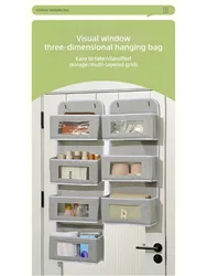 Bolsa organizadora colgante multiusos para habitación infantil