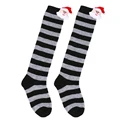 Gray and black strip