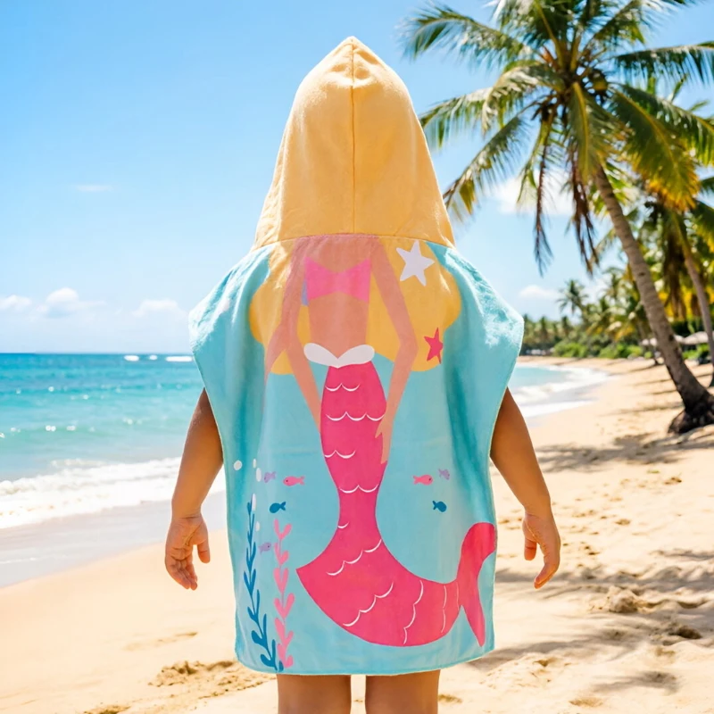 Albornoces de verano para bebés y niños: secado rápido portátil - imagen 4