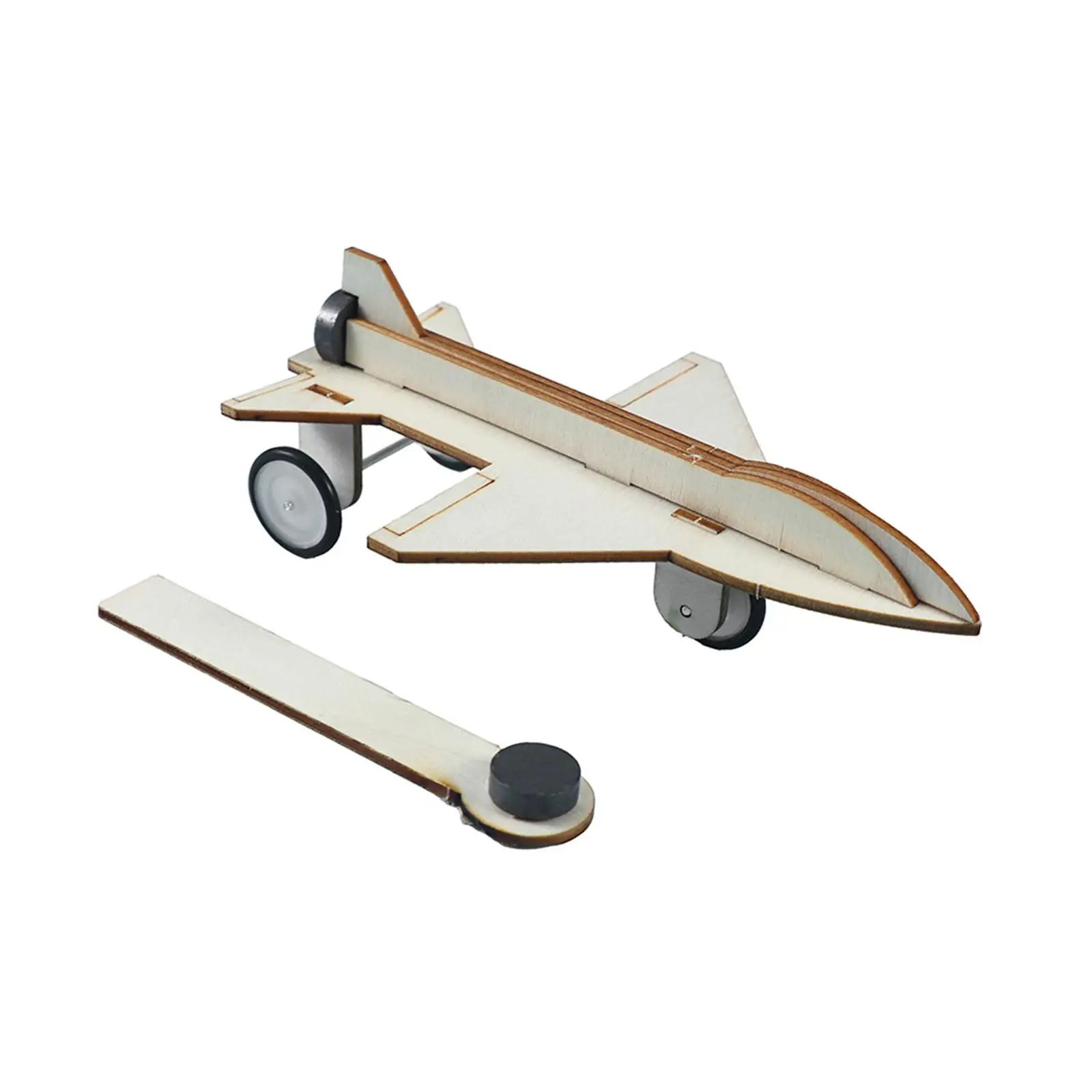 DIY Magnetics Aircraft Toys Hands on Ability Handmade for Teaching Props Kids