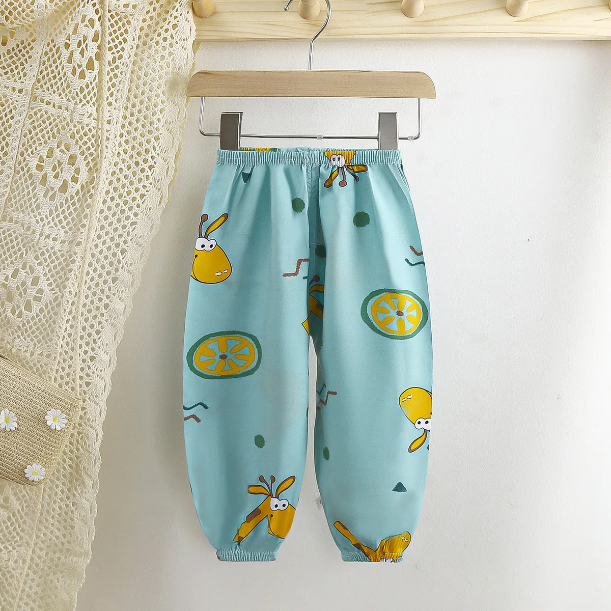Pantalones de pierna ancha antimosquitos para niñas de verano - imagen 4