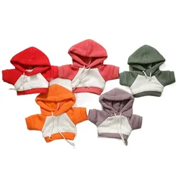 Sudadera con capucha para muñeca de algodón
