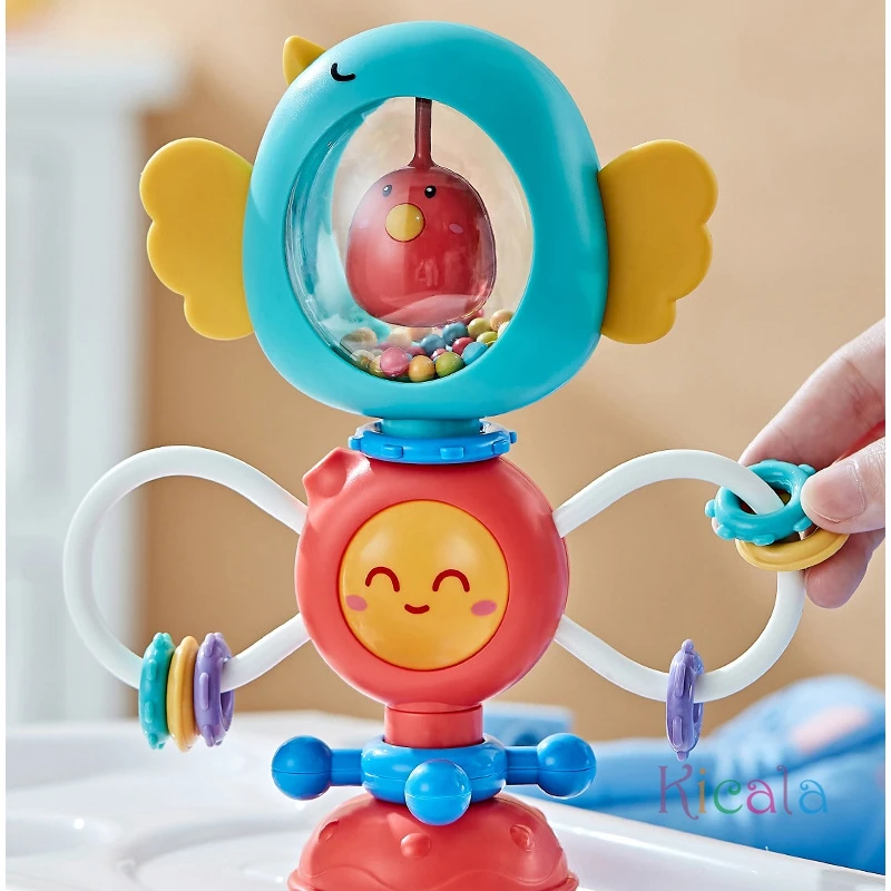 Juguete de baño con ventosa giratoria para bebés interactivo - imagen 2