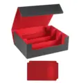 Black Red Lined