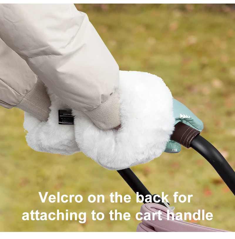 Guantes cochecito instalación universal - compatibilidad