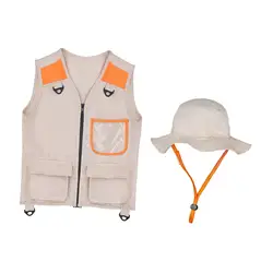 Kit de explorador para niños – Chaleco de jungla y disfraz educativo