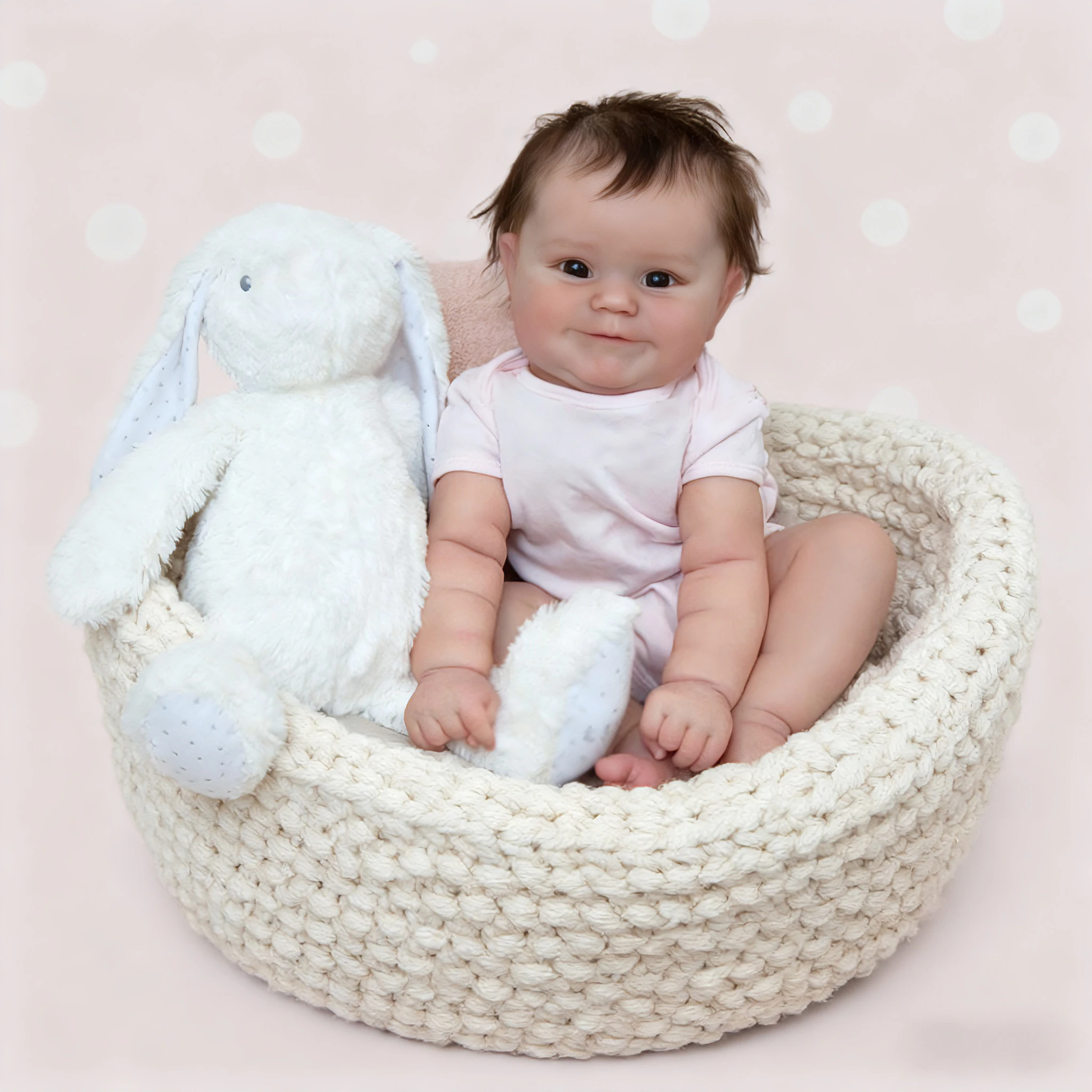 NPK 19 ''pintura a mano de alta calidad piel 3D con muchas venas detalladas Reborn Maddie cuerpo suave muñeca artística coleccionable realista para bebé - imagen 3