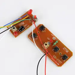 Kit emisor receptor radio 4 canales para coche RC