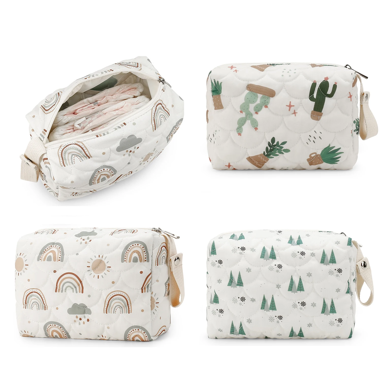 Waterproof baby hanging bag, diaper bag, diaper, outdoor storage bag, crib, clothes, diaper, portable bag