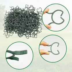 Clips de plástico para plantas de jardín – Hebilla para tomates y vides