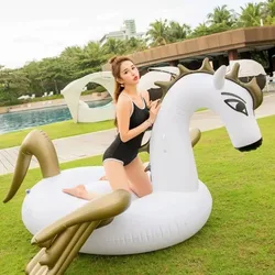 Colchón inflable gigante con animales para piscina infantil