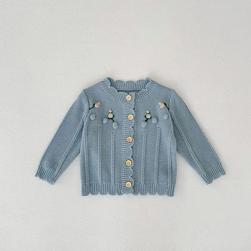 blue sweater