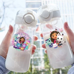 Vaso Gabby's Dollhouse con pajita resistente para niñas