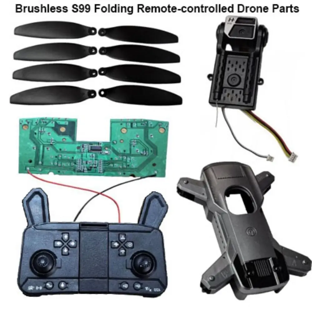 Hélice Universal sin escobillas S99 sin escobillas, color negro, 10 estilos, accesorios de Control remoto, piezas de Dron plegables con control remoto - imagen 4