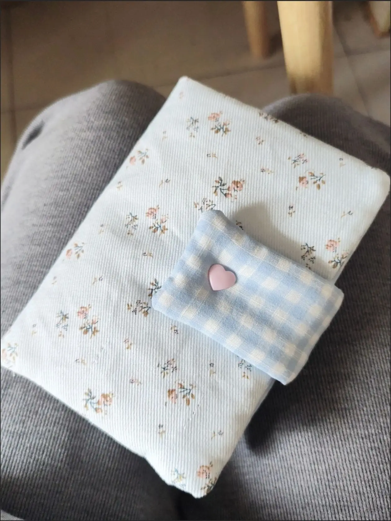 A6 hecho a mano estampado Floral trébol libro chaqueta cubierta de libro libro libro de contabilidad portátil Bloc de notas diario funda protectora