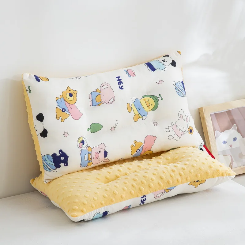 Almohada doudou terciopelo para bebé – Núcleo transpirable y lavable - imagen 2