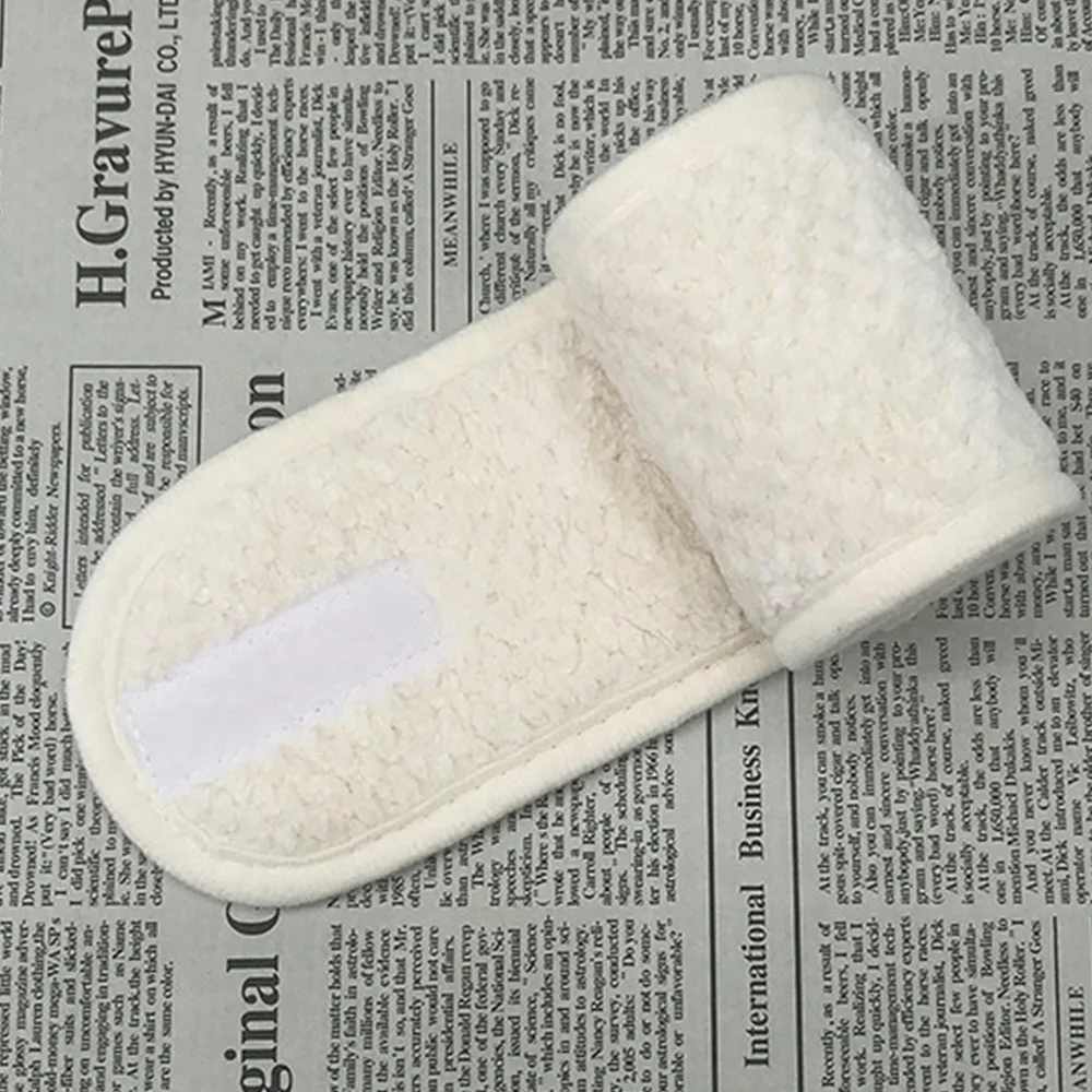 Toalla facial tipo turbante Tiara ajustable para lavado de cara - imagen 2