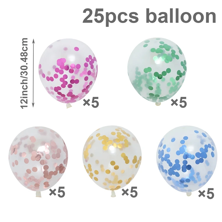 25pcs confetti