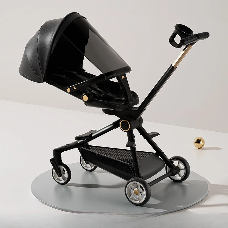 Cochecito reclinable liviano: plegable con una sola mano, asiento reversible, portabebés apto para viajes con dosel UPF y aprobación de cabina FAA - imagen 3