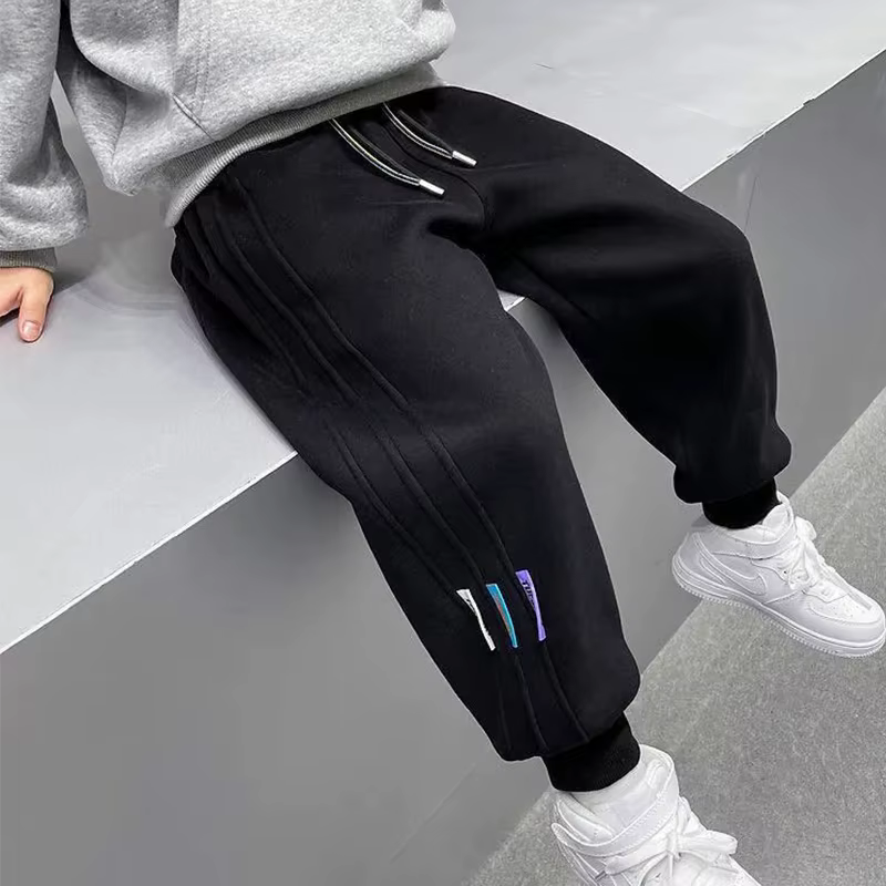 Pantalones anchos de rayas para niños - imagen 4