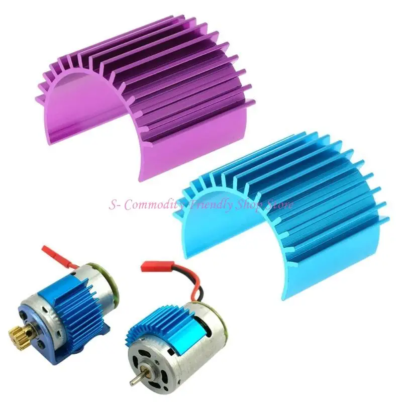 Disipador de aluminio para motor de coche teledirigido 1:18 - imagen 2