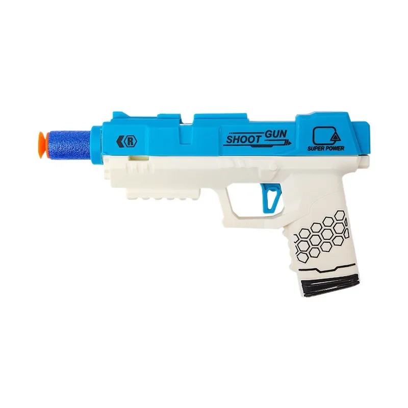 Pistola pequeña de modelo colorido para niños, pistola de juguete segura sin cocción, entretenimiento para niños pequeños, educación, juguete interactivo de aprendizaje, regalo para niños y bebés - imagen 5
