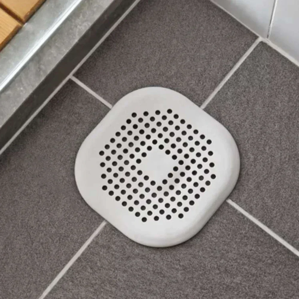 Lavabos de baños y duchas para evitar obstruir el desagüe, desagüe de cocinas para desagües, absorbente de silicona cuadrada - imagen 3