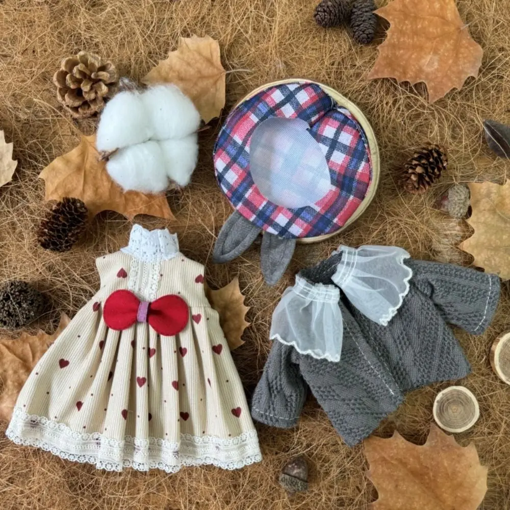 Vestido para muñecas de algodón y falda princesa hecha a mano - imagen 3