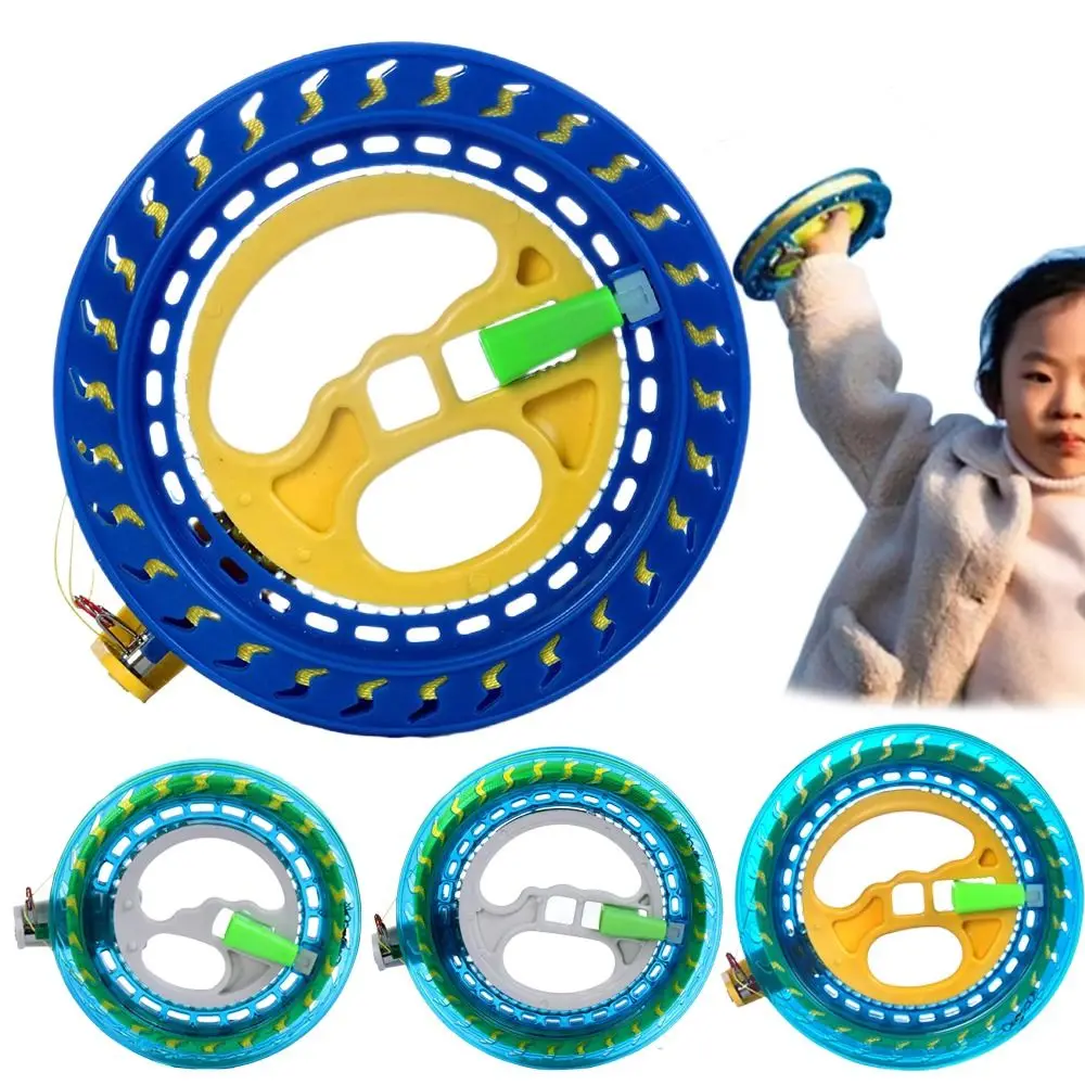 Carrete de cometa para mascotas, herramienta de mango de cuerda de rueda de fuego con línea de 1312 pies, viene con bloqueo, 16/18/20cm