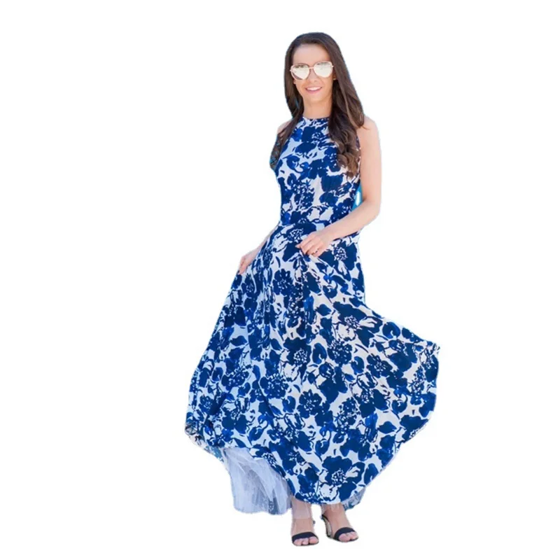 Vestido sin mangas estampado para niña – Look madre e hija verano - imagen 2