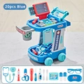20pcs blue