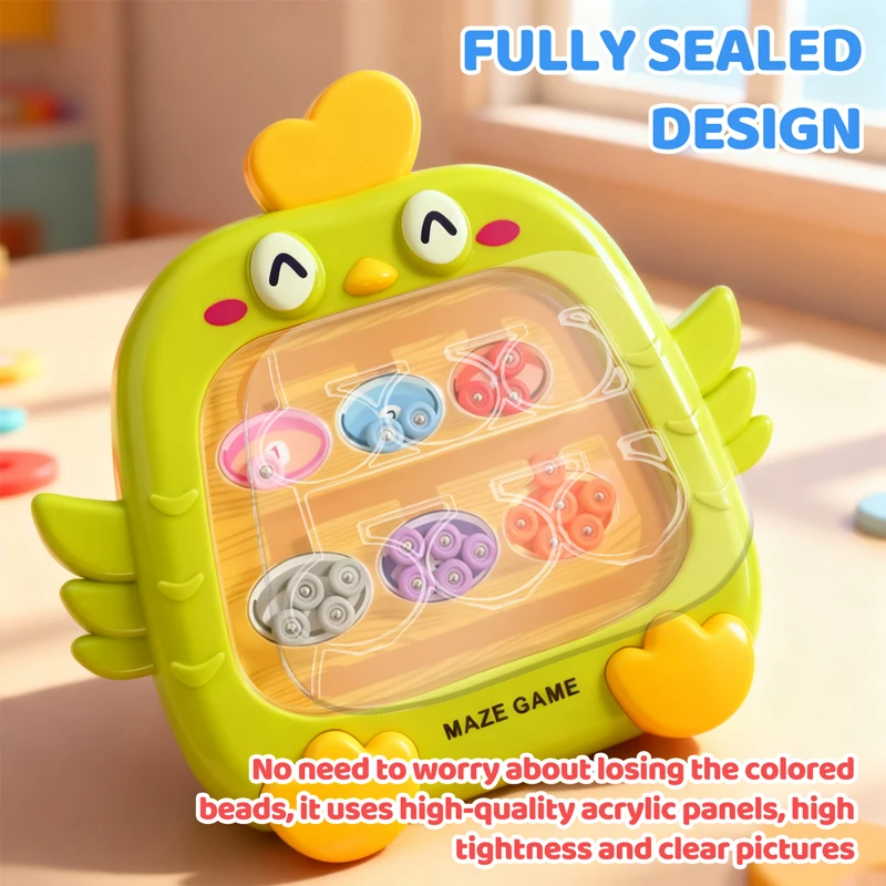 Laberinto magnético de juguete con cuentas digitales magnéticas, juguetes educativos Montessori para niños, clasificación de colores, conteo, juguete a juego, regalo de cumpleaños - imagen 3