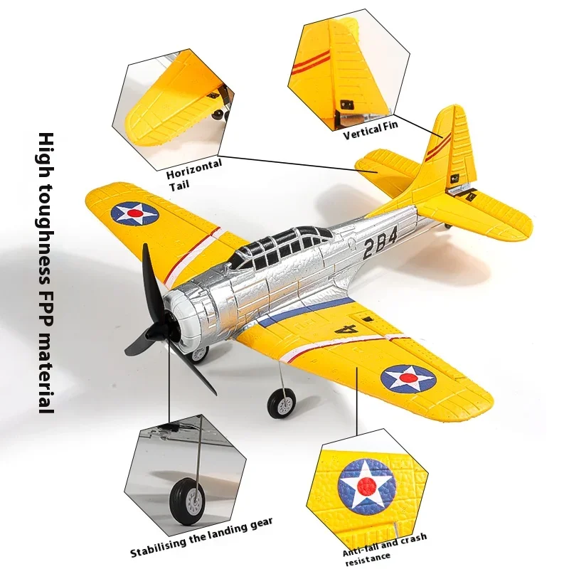 Gyro Fly Avión radiocontrolado sin escobillas para niños principiantes - imagen 2