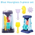 5pcs Blue Hourglass