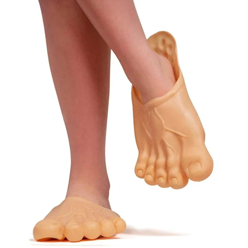 Zapatilla divertida para hombre y mujer, calzado a la moda para exteriores, zapatillas de playa para parejas, juego de rol, sandalias increíbles de Bigfoot de The Hulk - imagen 2