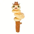 Yellow twisted snake
