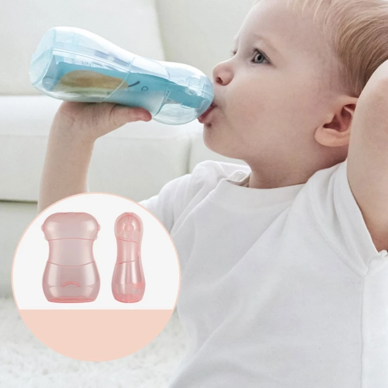 Bolsa de comida a prueba de apretar para bebé, bolsa de comida para bebé, bolsa de puré de fruta para niños, soporte multiusos para comida con autoalimentación - imagen 4