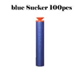 100 Pcs-blue sucker