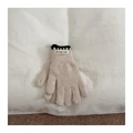 beige gloves