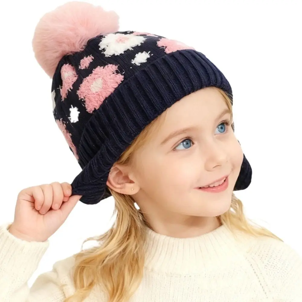 Gorro pompón infantil con protectores de orejas – Invierno - imagen 4