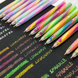 Bolígrafos gel mágicos cambiantes de color Kawaii para colorear
