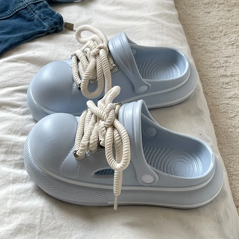 Sandalias de verano niña con plataforma gruesa y suela ancha - imagen 2